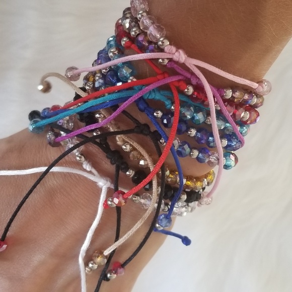 Pineapple charm bead bracelet - Picture 3 of 4